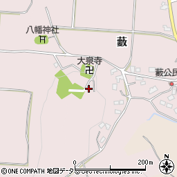 千葉県市原市藪650周辺の地図