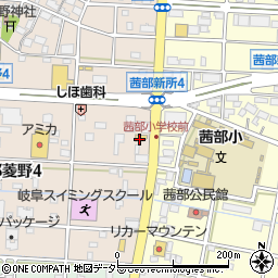 ニーニャニーニョ桜小町 岐阜茜部店周辺の地図