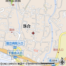 神奈川県秦野市落合313周辺の地図