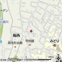 神奈川県秦野市堀西624周辺の地図