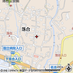 神奈川県秦野市落合318周辺の地図