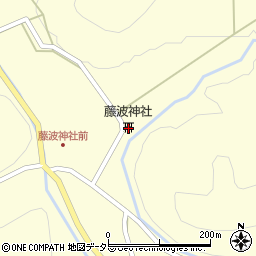 藤波神社周辺の地図