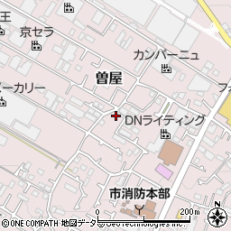 神奈川県秦野市曽屋857周辺の地図