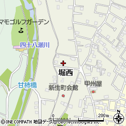 神奈川県秦野市堀西694-6周辺の地図