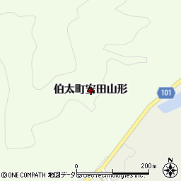 〒692-0201 島根県安来市伯太町安田山形の地図