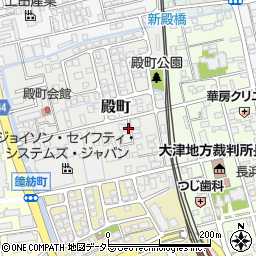 滋賀県長浜市殿町3-27周辺の地図
