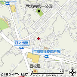 神奈川県横浜市戸塚区戸塚町1504周辺の地図
