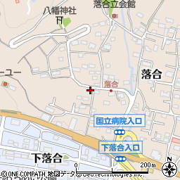神奈川県秦野市落合543周辺の地図