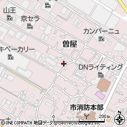 神奈川県秦野市曽屋578-8周辺の地図