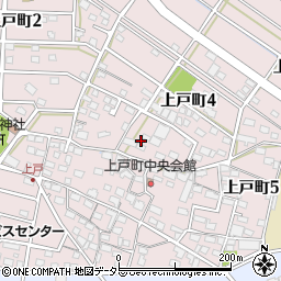 岐阜県各務原市上戸町4丁目154周辺の地図