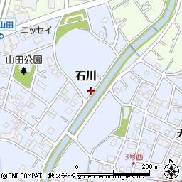神奈川県藤沢市石川2928周辺の地図