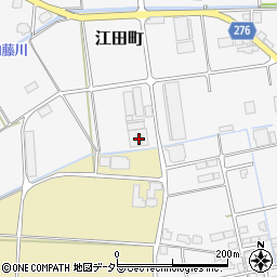 島根県出雲市江田町317周辺の地図