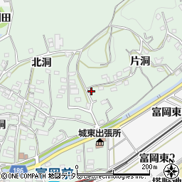 愛知県犬山市富岡片洞1039周辺の地図