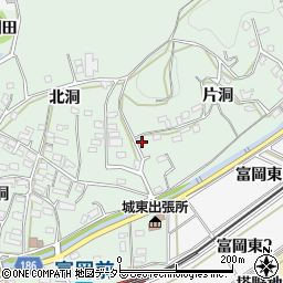 愛知県犬山市富岡片洞1039周辺の地図