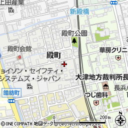 滋賀県長浜市殿町3-28周辺の地図