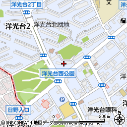 洋光台北団地１街区１号棟周辺の地図