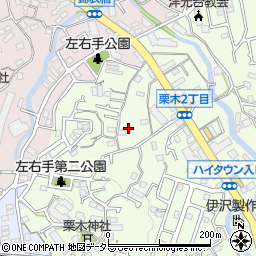 神奈川県横浜市磯子区栗木2丁目4-28周辺の地図