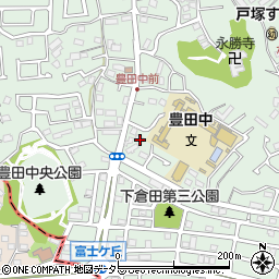 神奈川県横浜市戸塚区下倉田町949周辺の地図