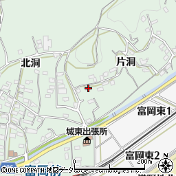 愛知県犬山市富岡片洞1040-5周辺の地図