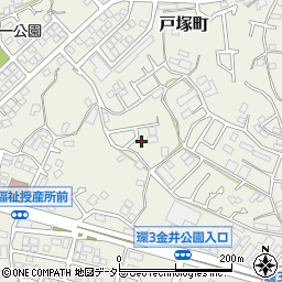 神奈川県横浜市戸塚区戸塚町849-49周辺の地図