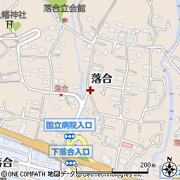 神奈川県秦野市落合308周辺の地図