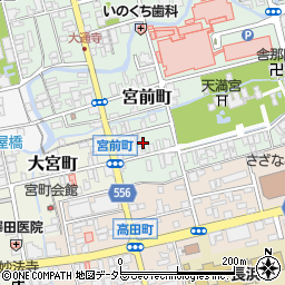 滋賀県長浜市宮前町9周辺の地図
