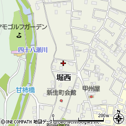 神奈川県秦野市堀西703-3周辺の地図