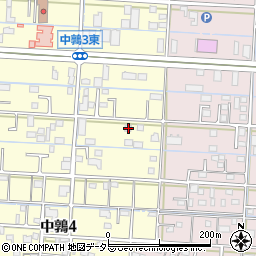 岐阜県岐阜市中鶉3丁目94周辺の地図