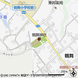 鶴舞神社周辺の地図