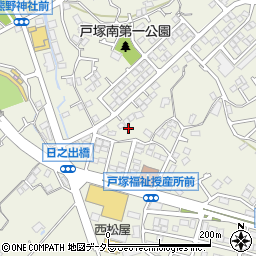 神奈川県横浜市戸塚区戸塚町1504-2周辺の地図