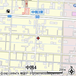 岐阜県岐阜市中鶉3丁目98周辺の地図