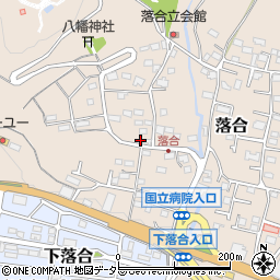 神奈川県秦野市落合542周辺の地図