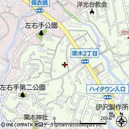 神奈川県横浜市磯子区栗木2丁目4-14周辺の地図