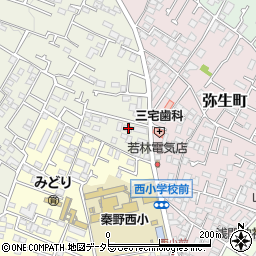 神奈川県秦野市堀西905-1周辺の地図