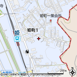 岐阜県多治見市姫町1丁目64周辺の地図