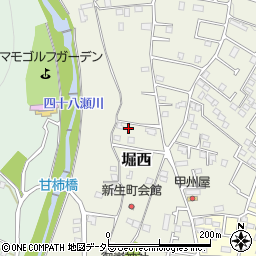 神奈川県秦野市堀西703周辺の地図