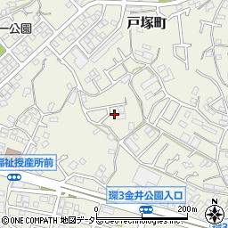 神奈川県横浜市戸塚区戸塚町849-7周辺の地図