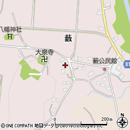 千葉県市原市藪661周辺の地図