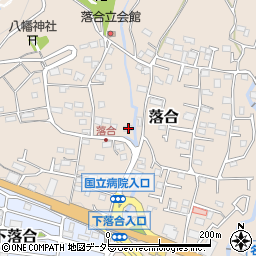 神奈川県秦野市落合582周辺の地図