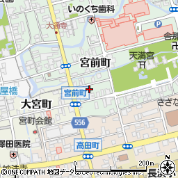 滋賀県長浜市宮前町9-8周辺の地図