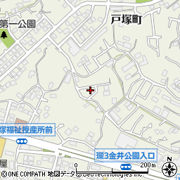 神奈川県横浜市戸塚区戸塚町849-34周辺の地図