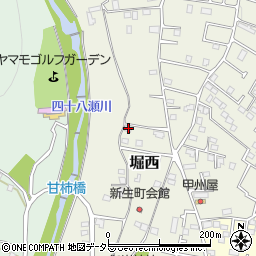 神奈川県秦野市堀西703-9周辺の地図