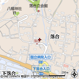神奈川県秦野市落合583周辺の地図