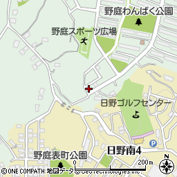 神奈川県横浜市港南区野庭町661-13周辺の地図
