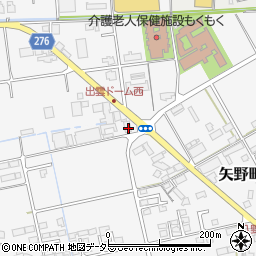 島根県出雲市矢野町810周辺の地図