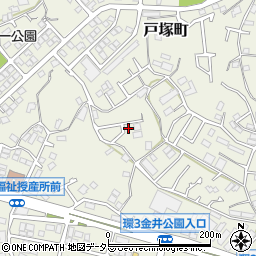 神奈川県横浜市戸塚区戸塚町849-51周辺の地図