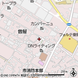 神奈川県秦野市曽屋862周辺の地図
