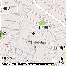 岐阜県各務原市上戸町4丁目147周辺の地図