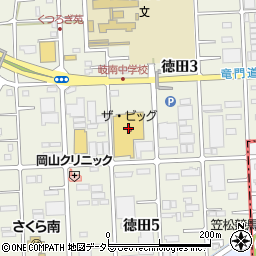 ツネトミヤトミダヤ岐南店周辺の地図