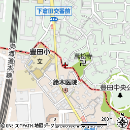 神奈川県横浜市戸塚区下倉田町736-13周辺の地図